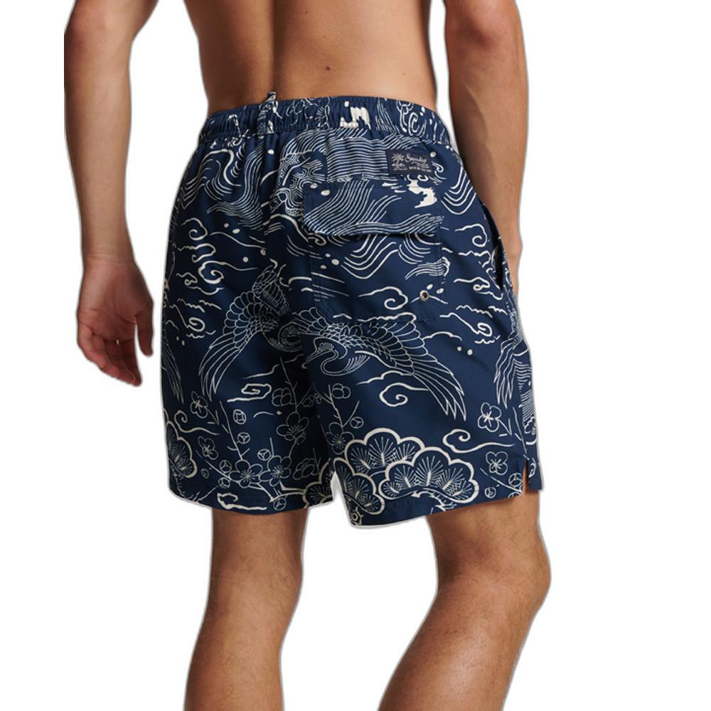 Superdry  pantaloncini da bagno hawaiani uperdry 