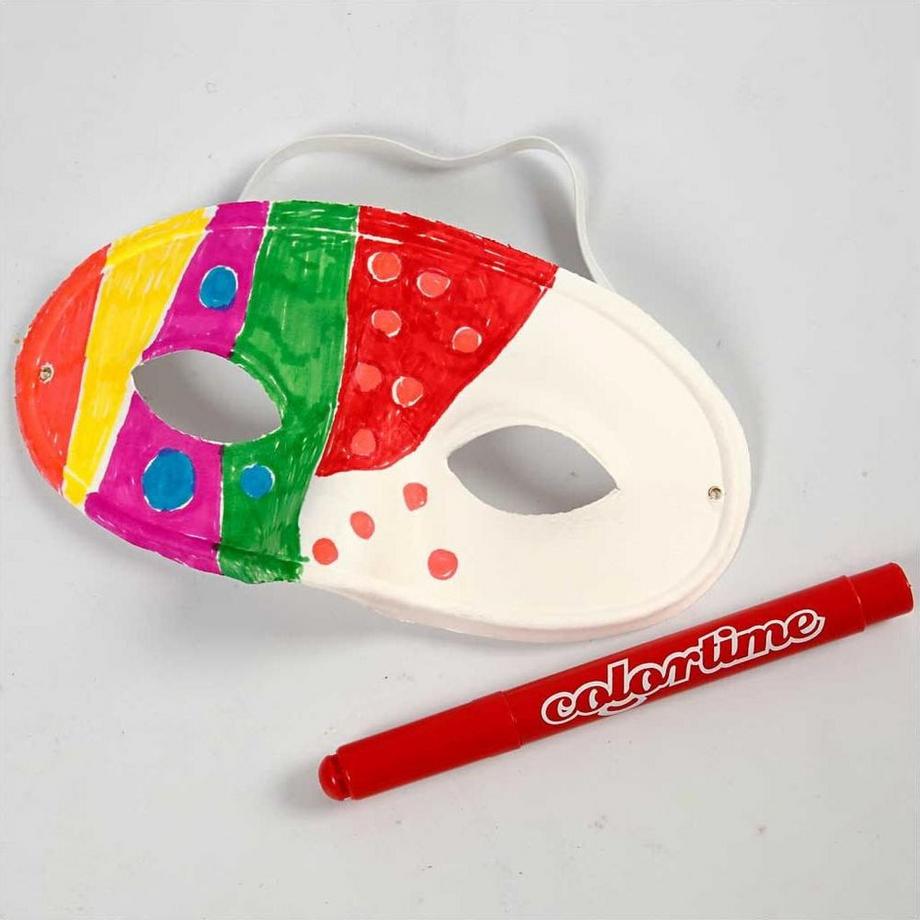 Creativ Company  Partyaccessoire Halbmaske 