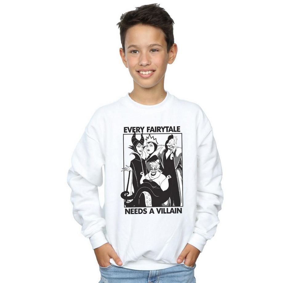 Disney  Every Fairy Tale Needs A Villain Sweatshirt 