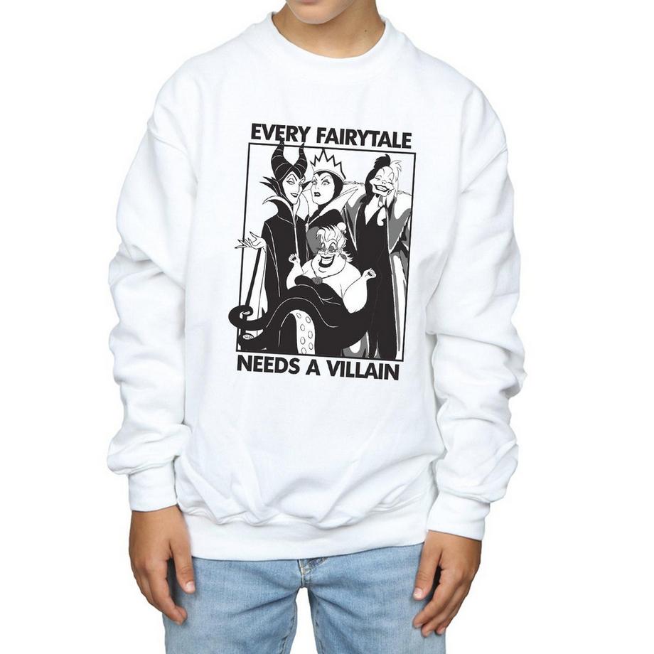 Disney  Every Fairy Tale Needs A Villain Sweatshirt 