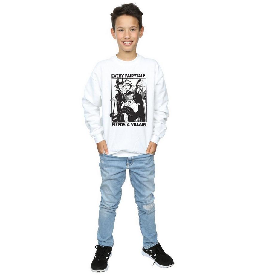 Disney  Every Fairy Tale Needs A Villain Sweatshirt 