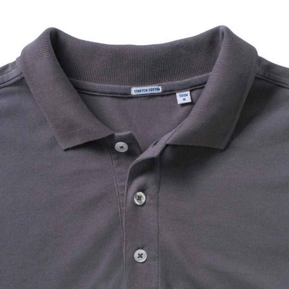 Russell Polo Maniche Corte Stretch  