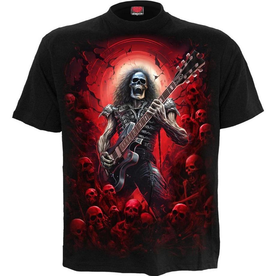 T-ShirtMotiftyle Imprimé Au Dos Tomb Of Rock