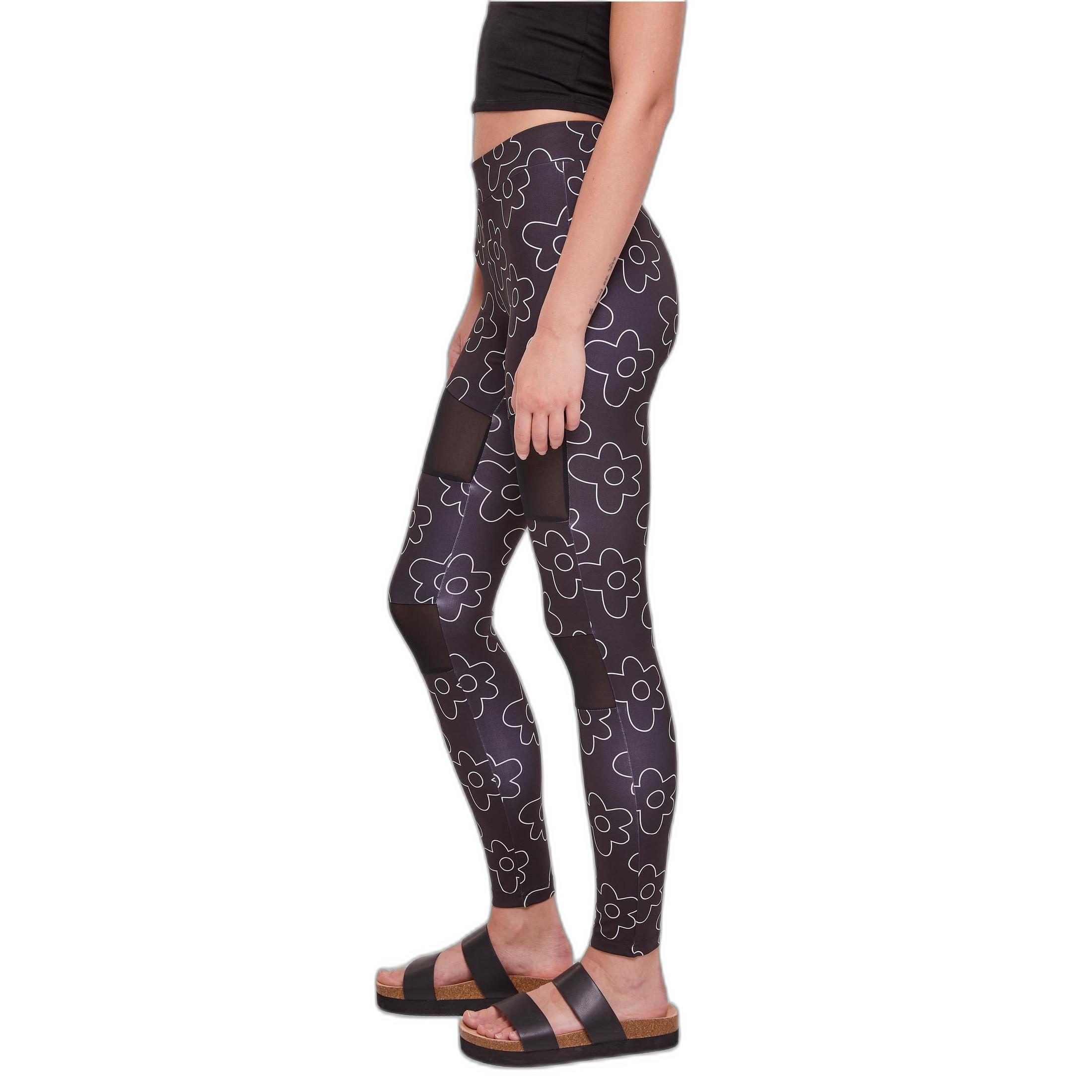 URBAN CLASSICS  Leggings Frau  Tech Mesh AOP 