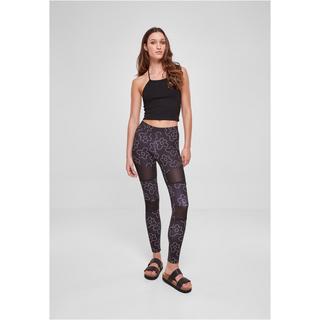 URBAN CLASSICS  Leggings Frau  Tech Mesh AOP 