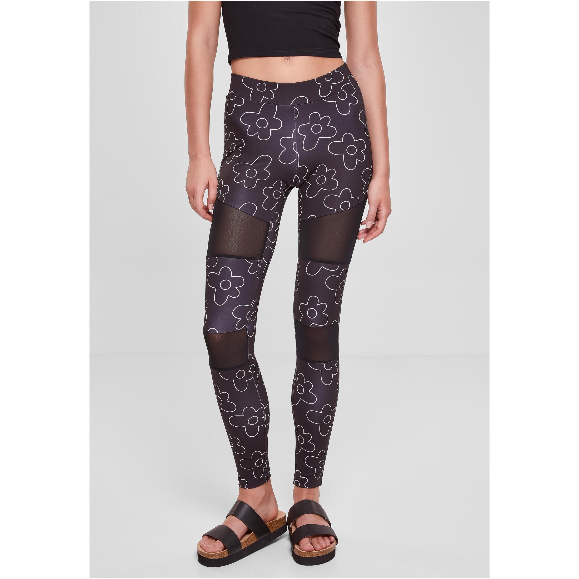 URBAN CLASSICS  Leggings Frau  Tech Mesh AOP 