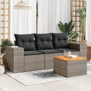 VidaXL Garten sofagarnitur poly-rattan  