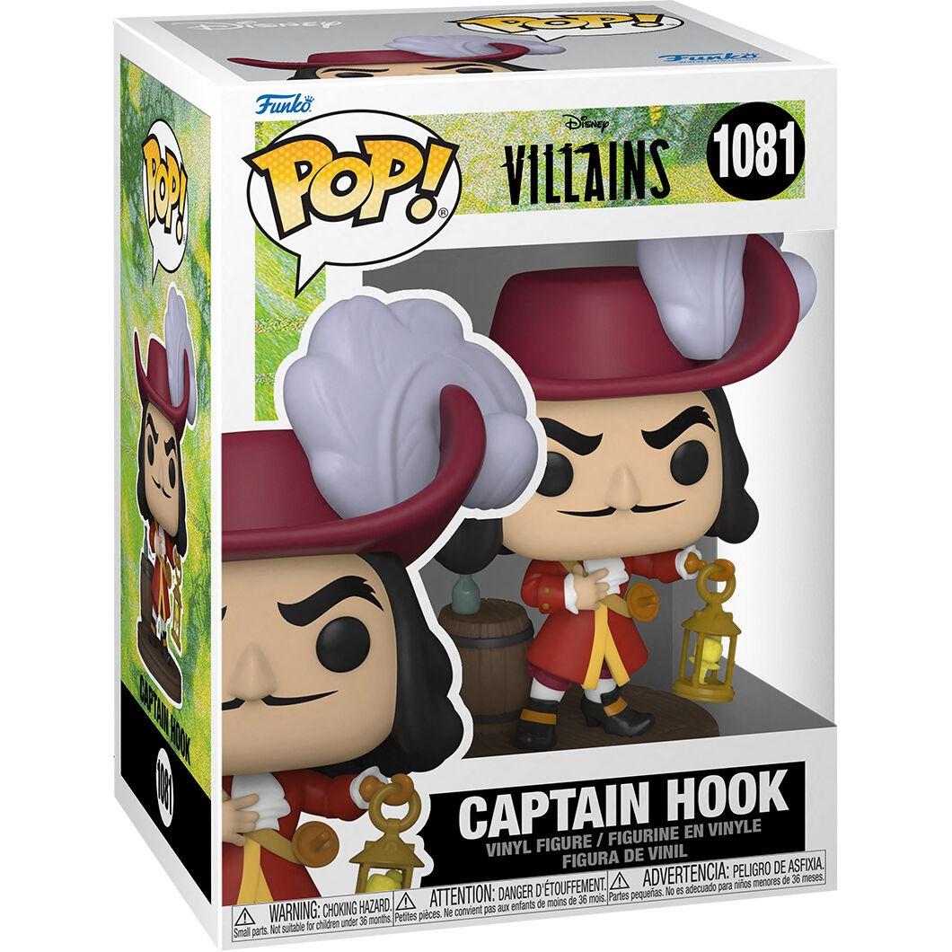 Funko  POP-Figur Disney Schurken Kapitän Hook 