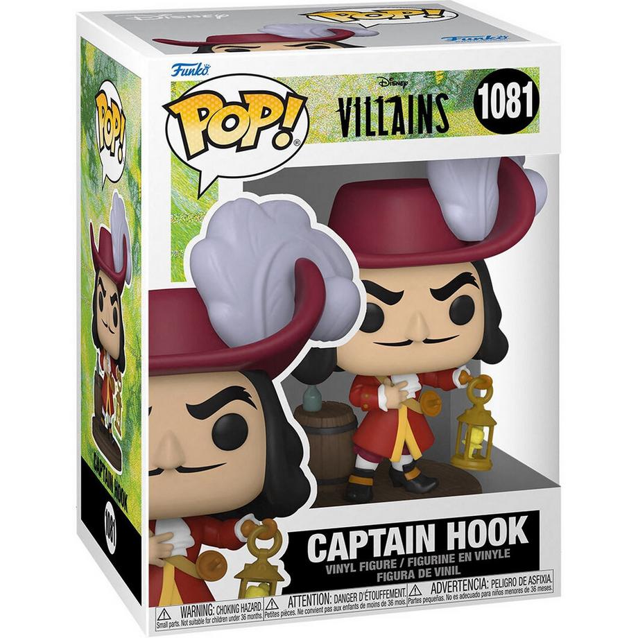 Funko  Figurine POP Disney Villains Capitaine Crochet 