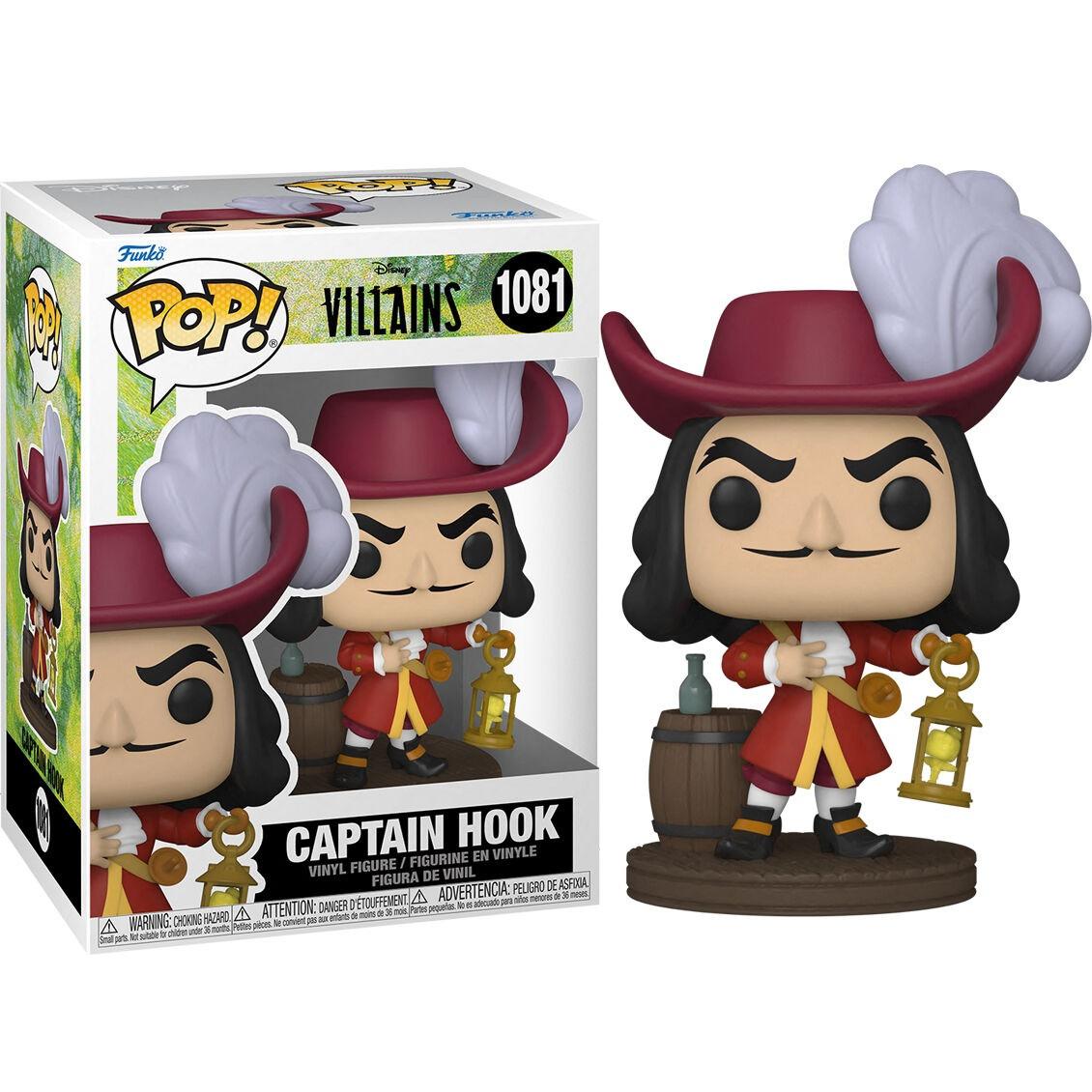 Funko  POP-Figur Disney Schurken Kapitän Hook 