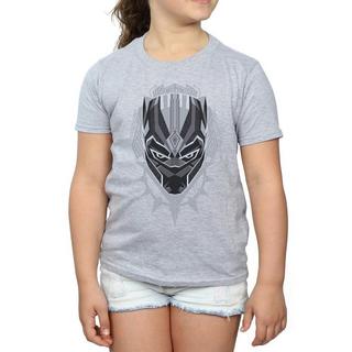 MARVEL  Tshirt BLACK PANTHER HEAD 