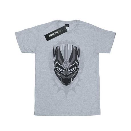 MARVEL  Tshirt BLACK PANTHER HEAD 