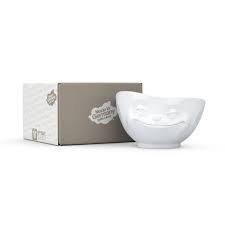 58products TV Tasse Schale 21 grinsend 1000 ml weiss  
