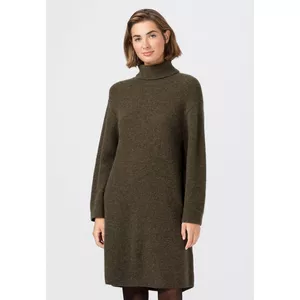 Oversized Strickkleid aus flauschigem Alpaka-Wolle-Mix