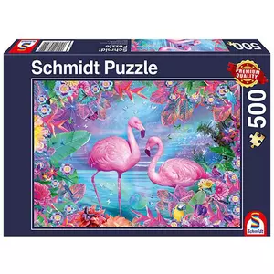 Puzzle Flamingos (500Teile)