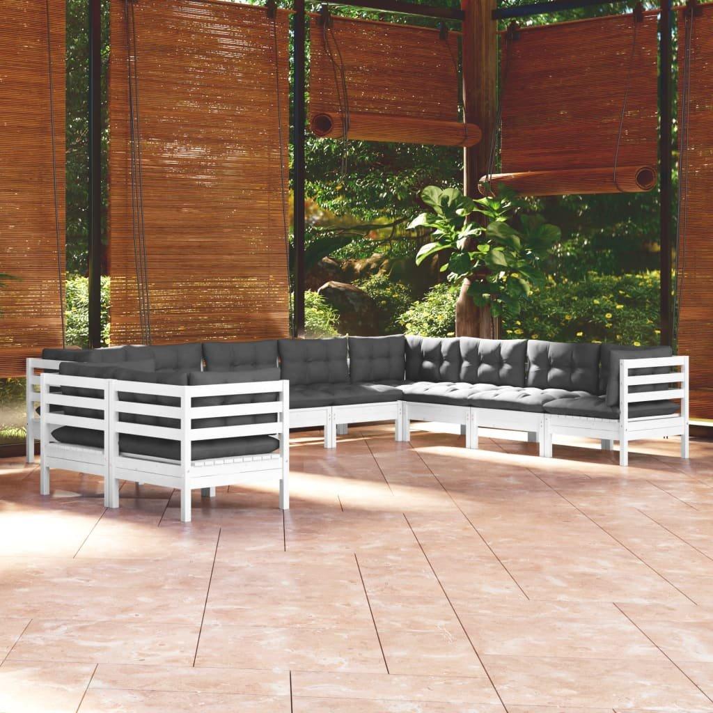 VidaXL Garten-lounge-set kiefernholz  