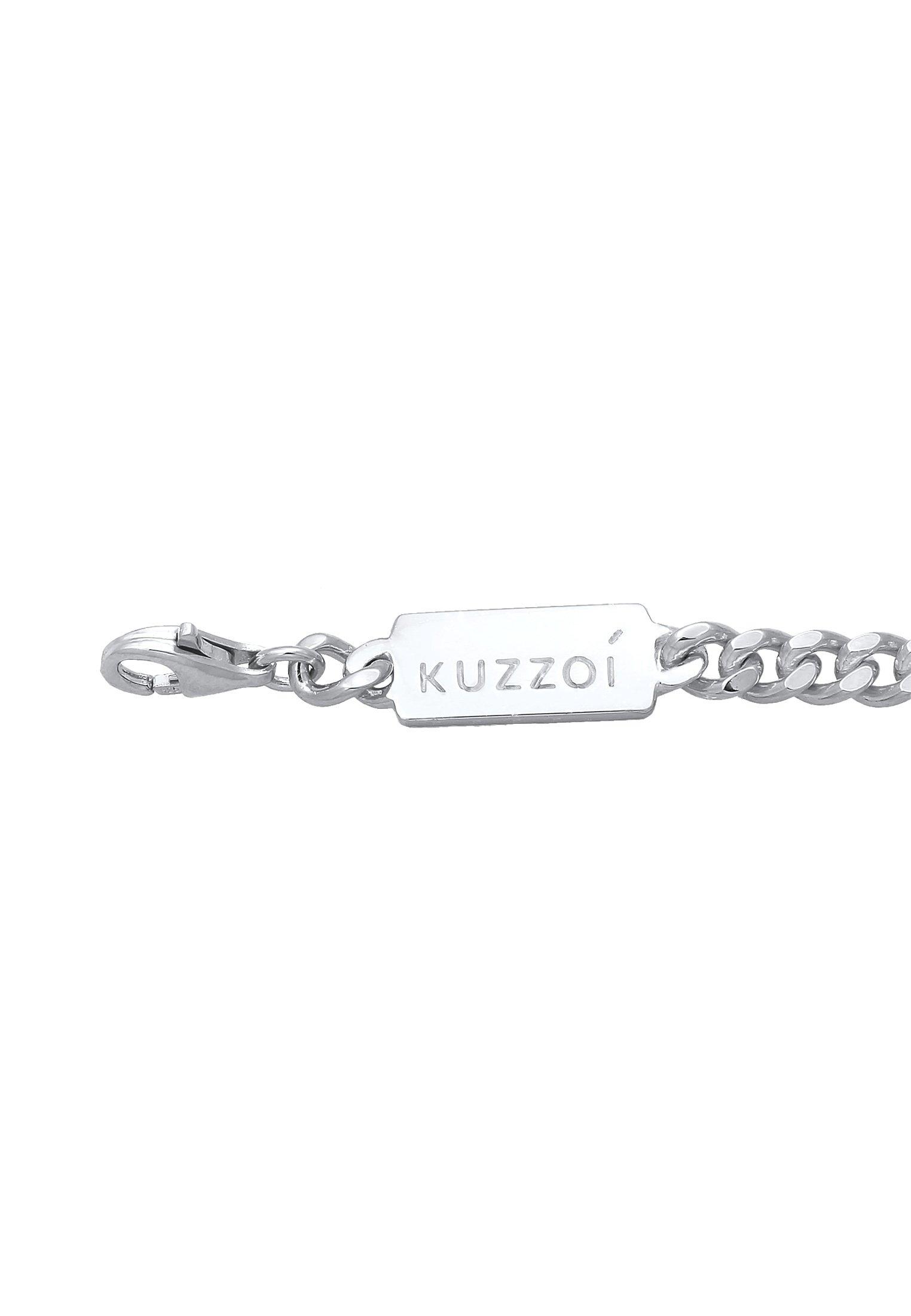 Kuzzoi  Armband Basic  Panzerkette Massiv Piece 