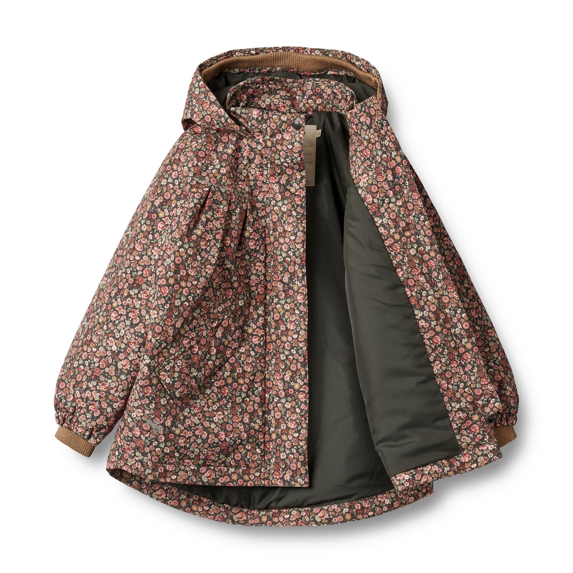 Wheat  Mädchen Winterjacke Mimmi raven wild flowers 