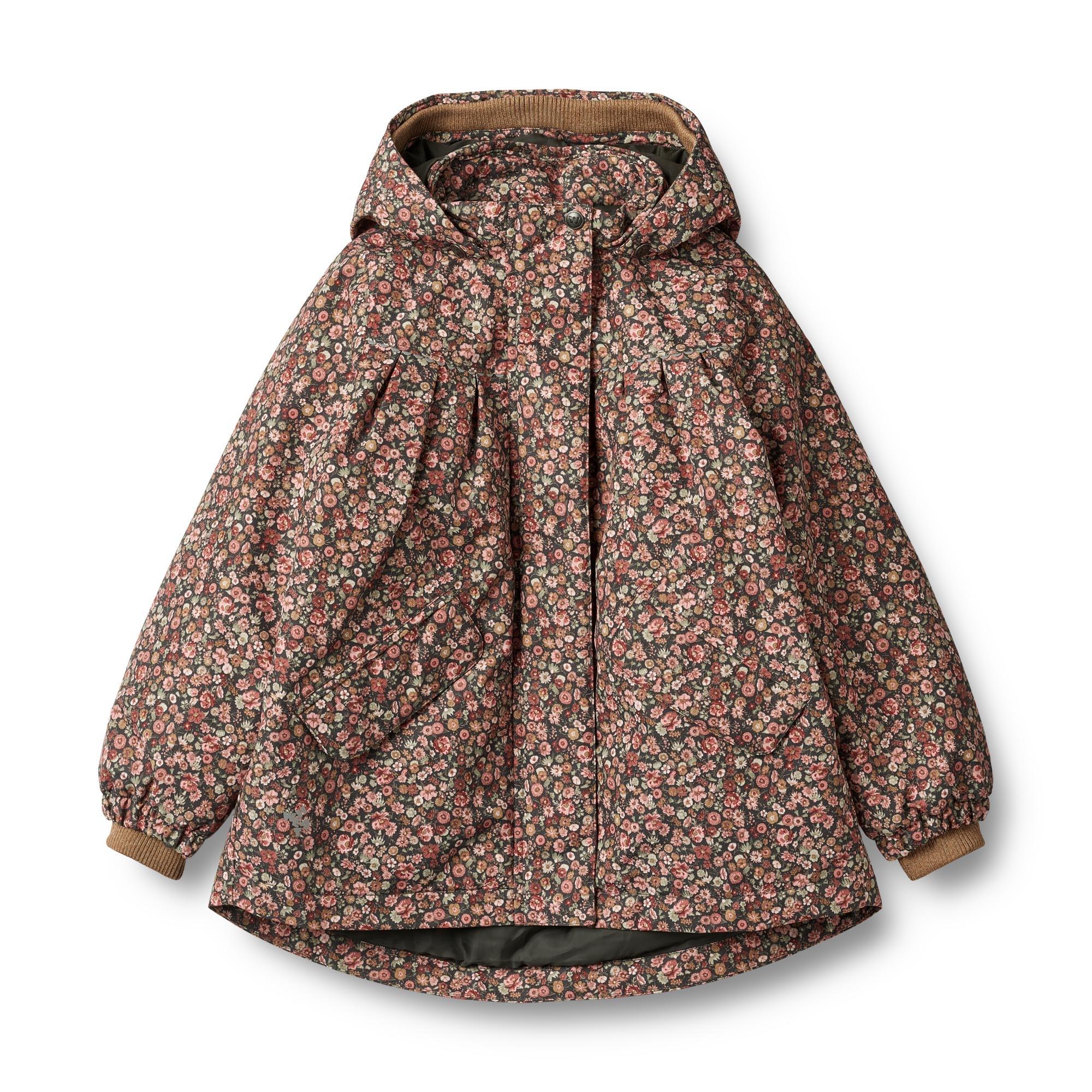 Wheat  Mädchen Winterjacke Mimmi raven wild flowers 