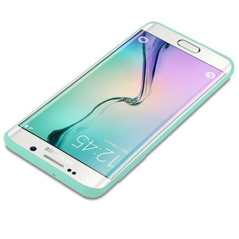 Cadorabo  Housse compatible avec Samsung Galaxy S6 EDGE - Coque de protection en silicone TPU flexible 