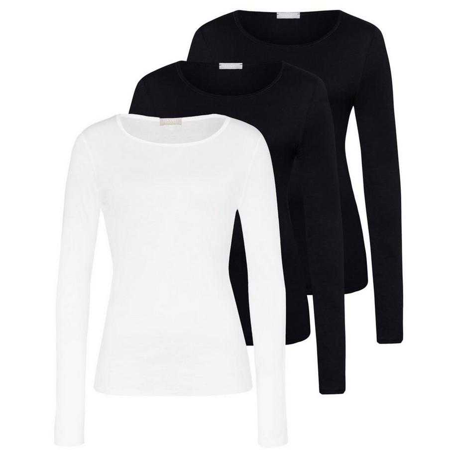 3er Pack Ultralight - Unterhemd / Shirt Langarm
