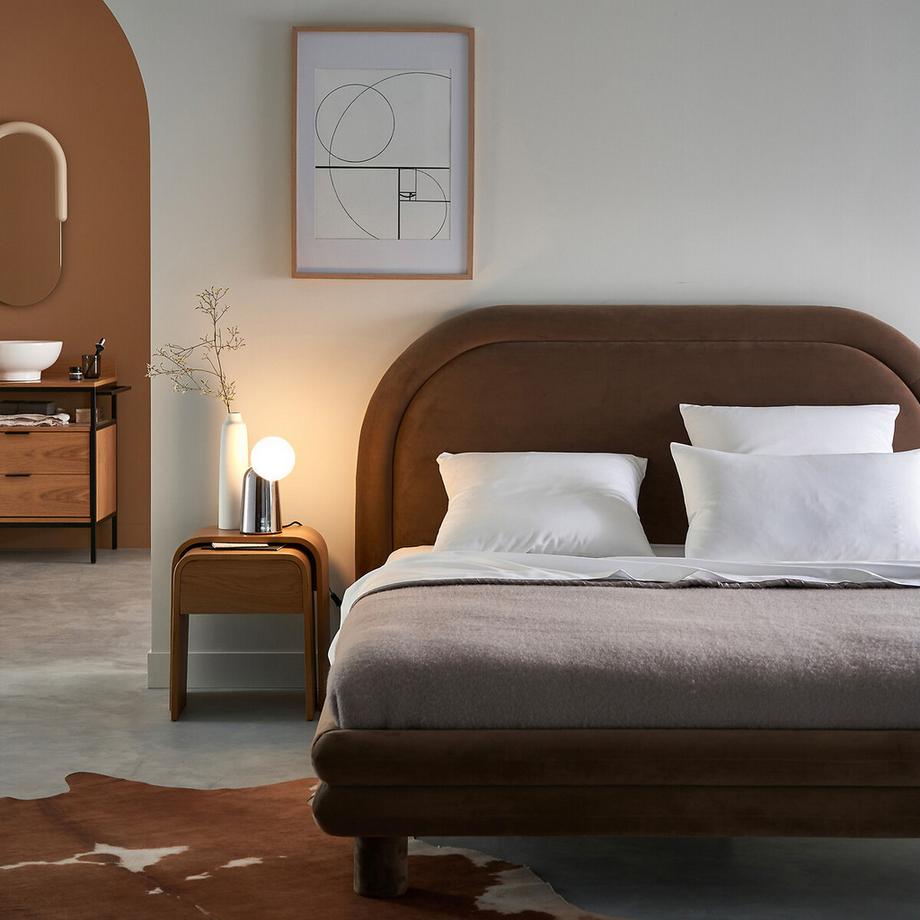 La Redoute Intérieurs Couverture laine vierge Woolmark 600 g/m²  