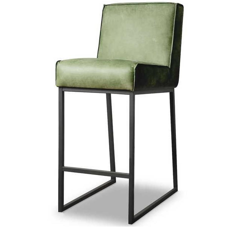 mutoni Sgabello da bar Lara Africa Verde scuro  