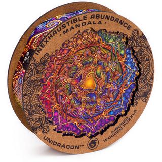 Unidragon  Mandala Inexhaustible Abundance (200 Teile) - Holzpuzzle 