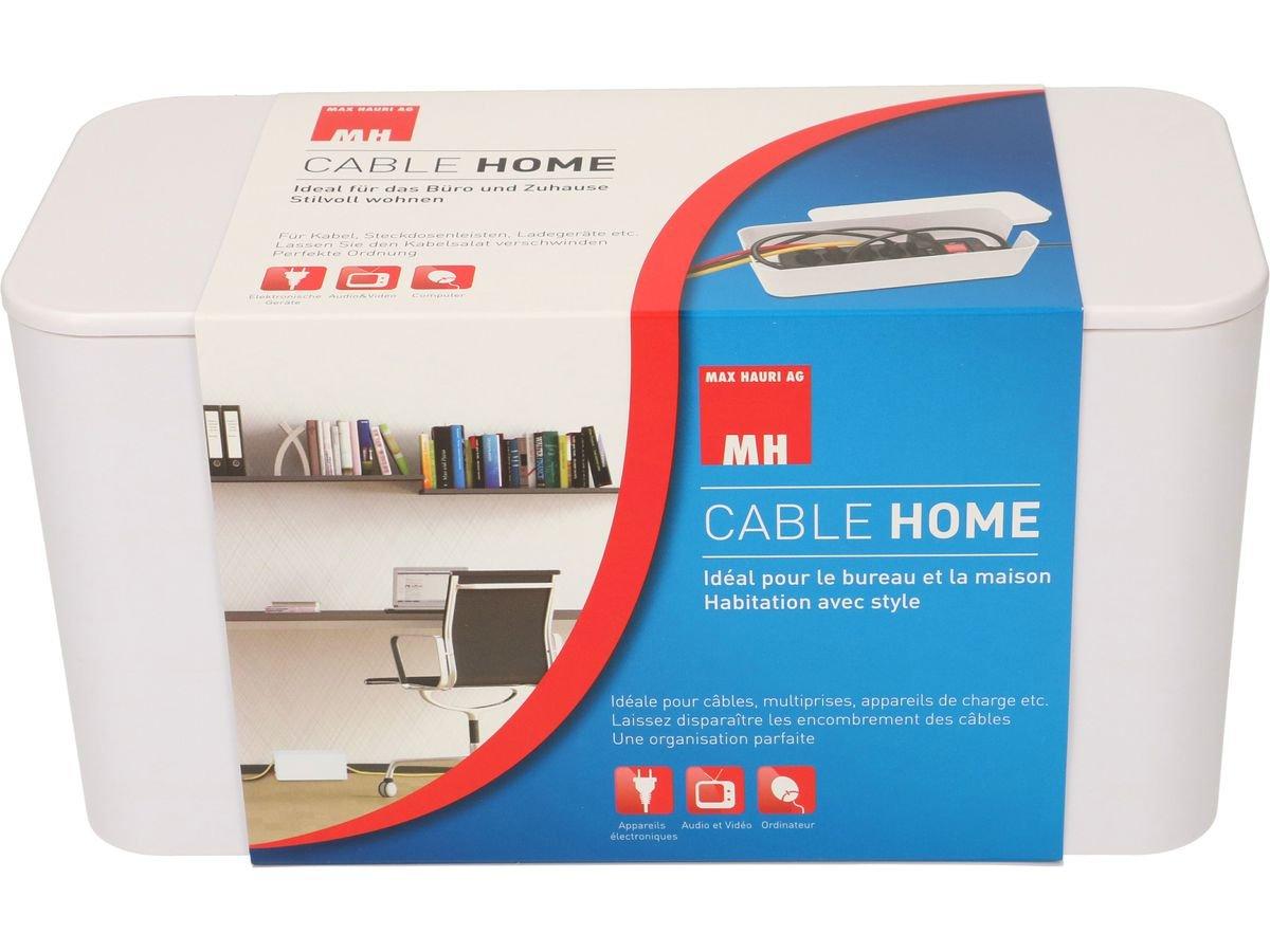 Max Hauri  Cable Home Cable Facility Box Pavimento Scatola portacavi Bianco 1 pz 