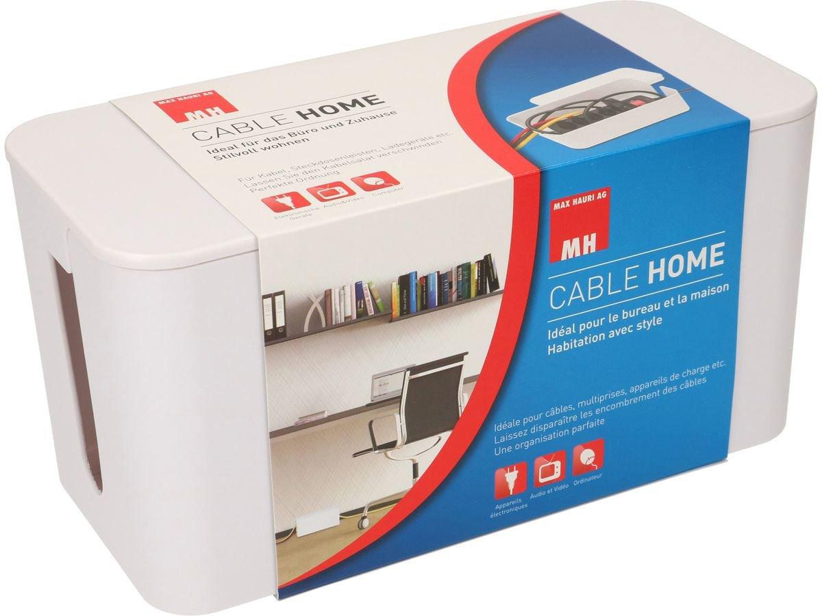 Max Hauri  Cable Home Cable Facility Box Pavimento Scatola portacavi Bianco 1 pz 