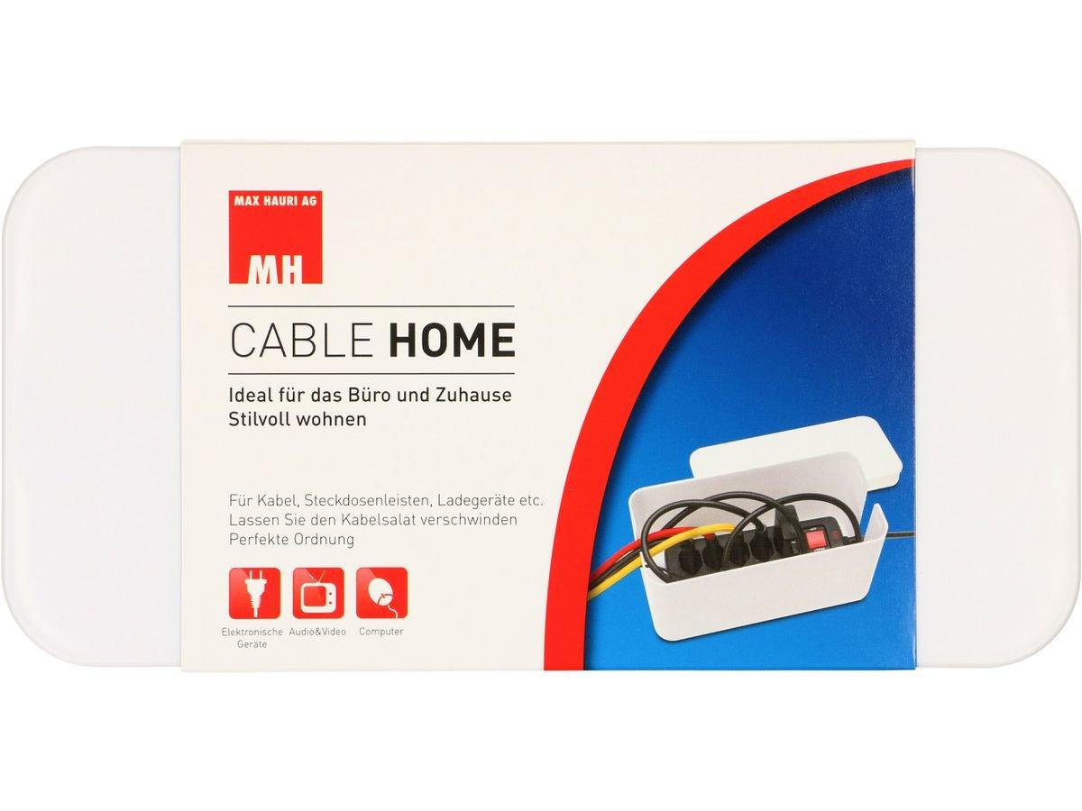 Max Hauri  Cable Home Cable Facility Box Pavimento Scatola portacavi Bianco 1 pz 