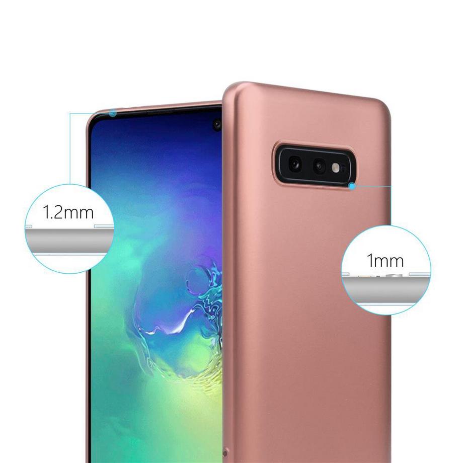 Cadorabo  Housse compatible avec Samsung Galaxy S10e - Coque de protection en silicone TPU flexible 
