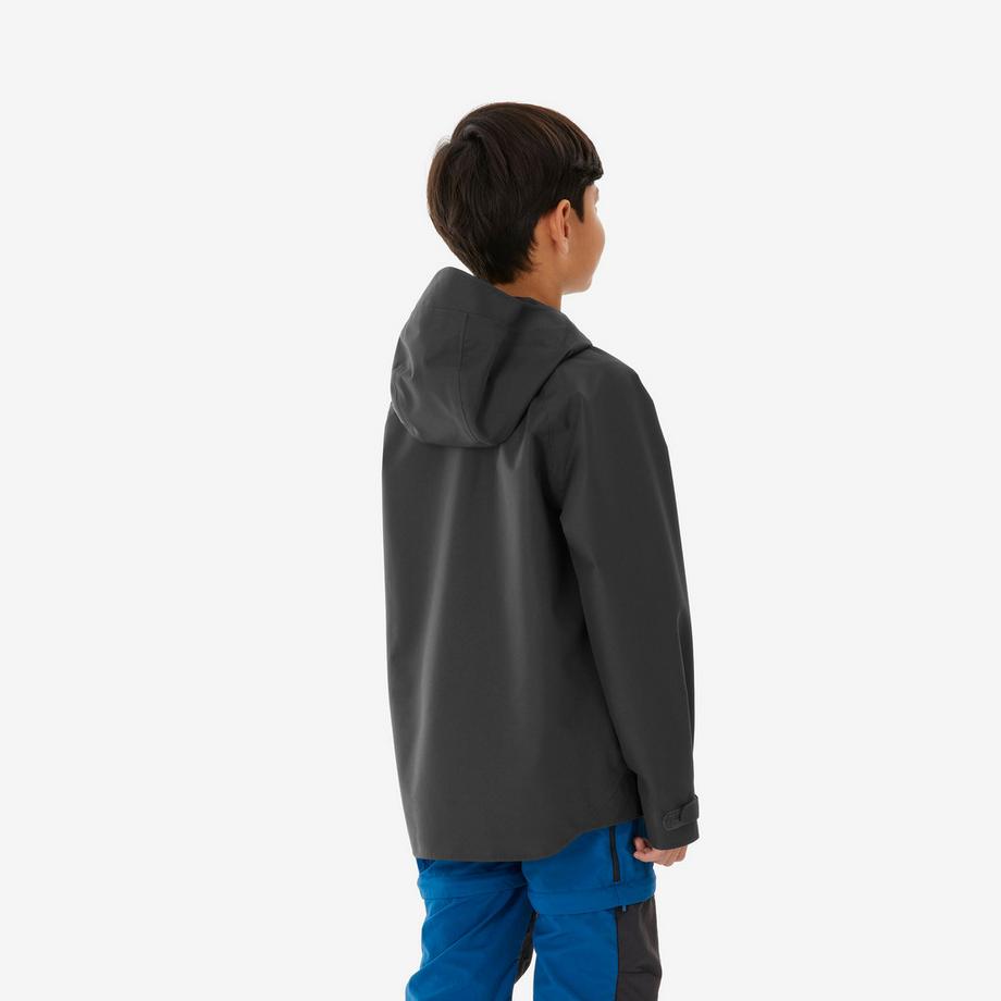 QUECHUA Kinder Wasserdichte Synthetische Wanderjacke Jacke Jungen wasserdicht zum Wandern 
