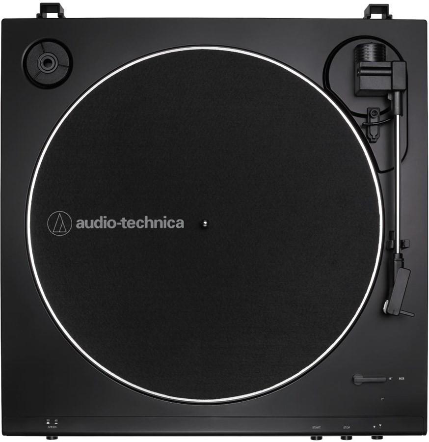 Audio Technica  AT-LP60XBK Black Stereo-Plattenspieler, Riemenantrieb 