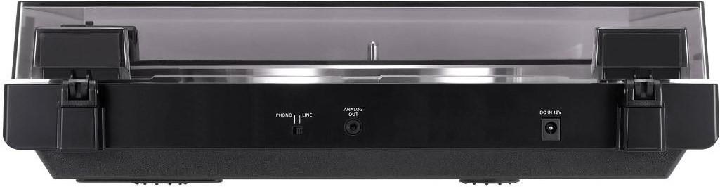 Audio Technica  AT-LP60XBK Black Stereo-Plattenspieler, Riemenantrieb 