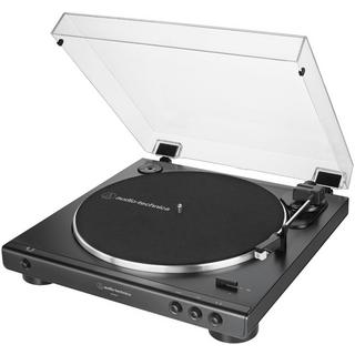 Audio Technica  AT-LP60XBK Black Stereo-Plattenspieler, Riemenantrieb 