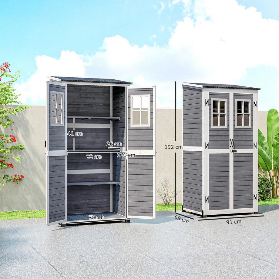 Outsunny Gartenschrank  