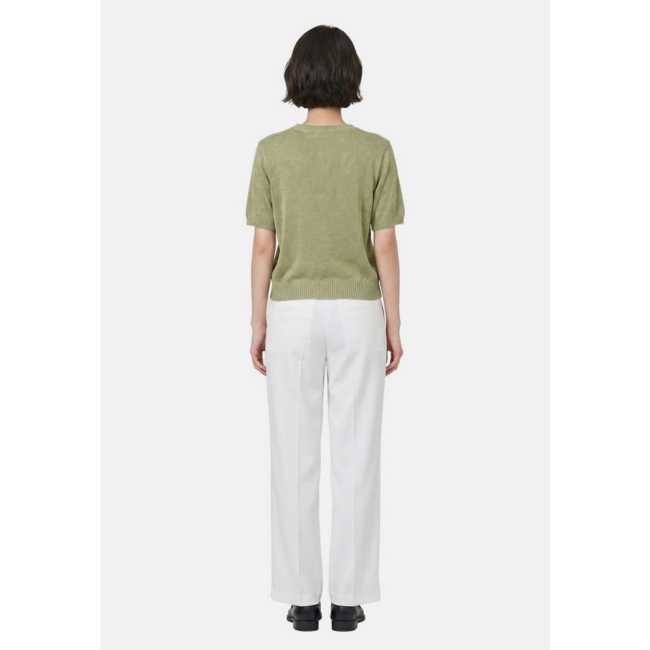 Roberta Rossi Top in maglia con stampa Paradise  