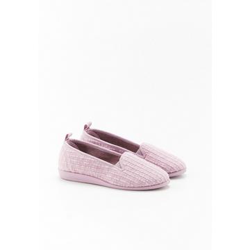 Ballerines velours gaufré Thermolactyl