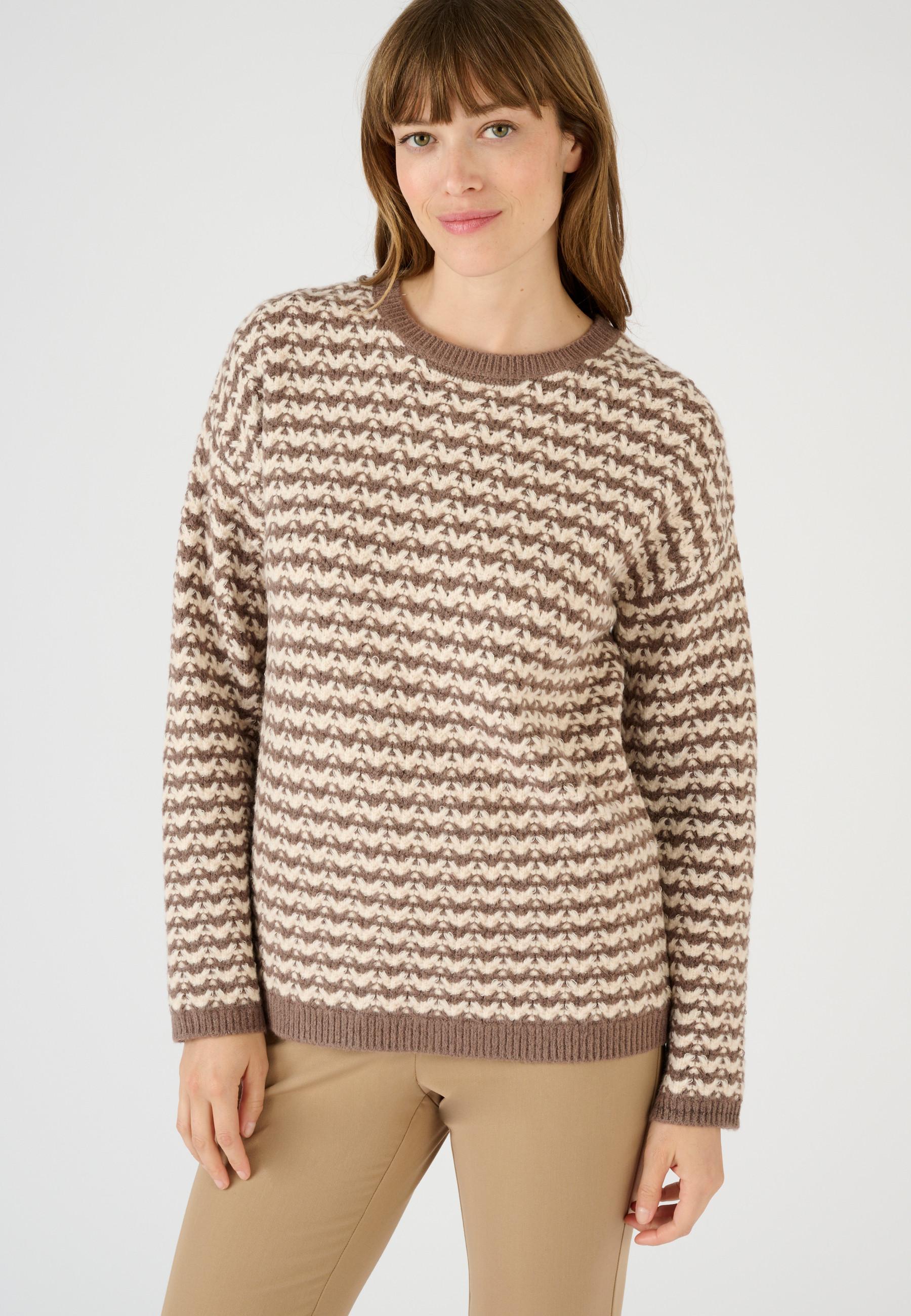 Damart  Zweifarbiger Strickpullover Thermolactyl 