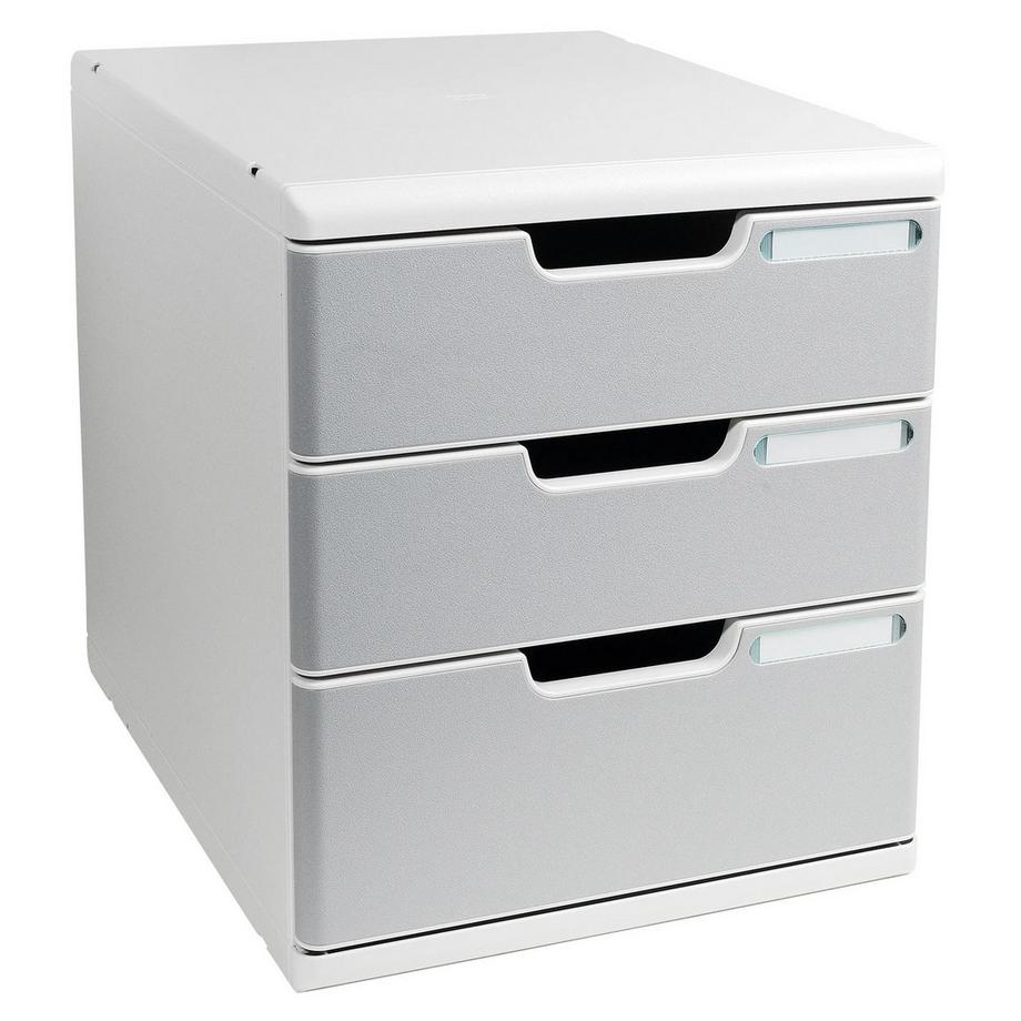 Exacompta Module de classement Modulo Office 3 tiroirs fermés  