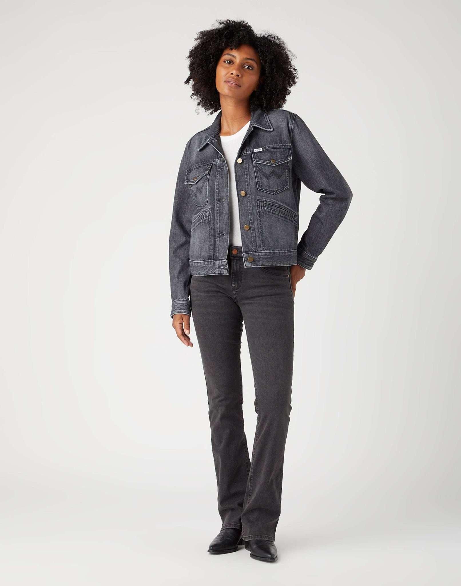 Wrangler  Jeansjacken Regular Heritage Jacket 