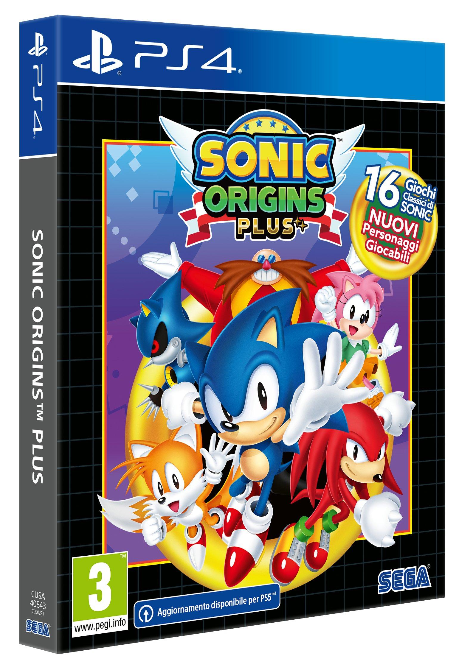 SEGA  Sonic Origins Plus - Day One Edition PlayStation 4 