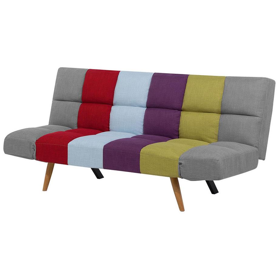 Beliani Schlafsofa aus Stoff Retro INGARO  