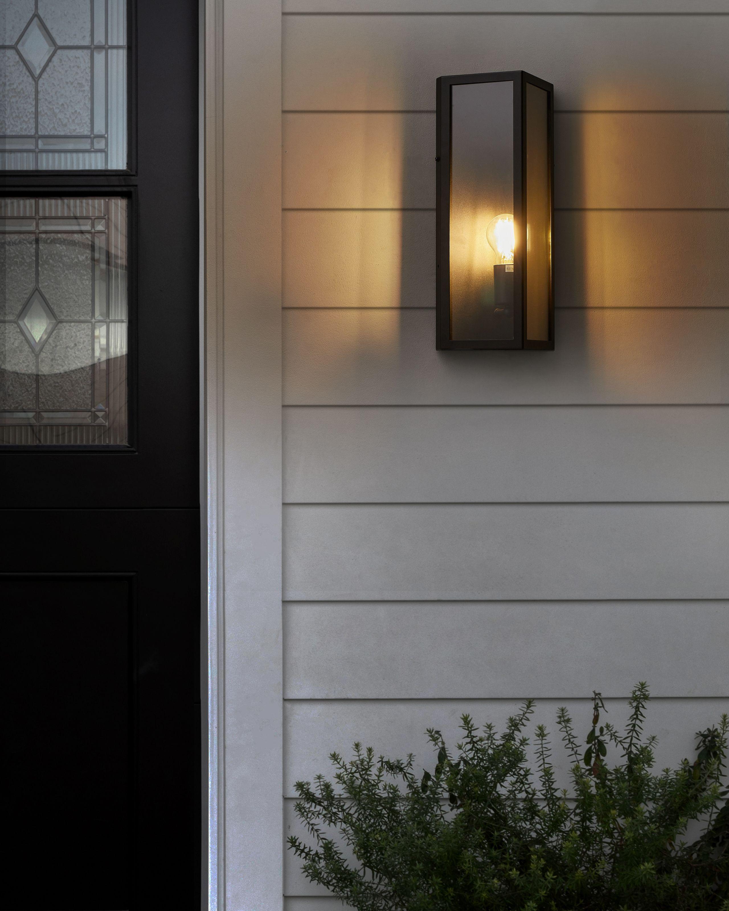 Beliani Lampe murale pour l'extérieur en Métal Traditionnel PACTOLUS  