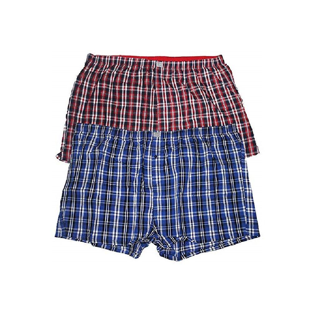 Duke  Boxershorts Kingsize, kariert, 2 Stück 