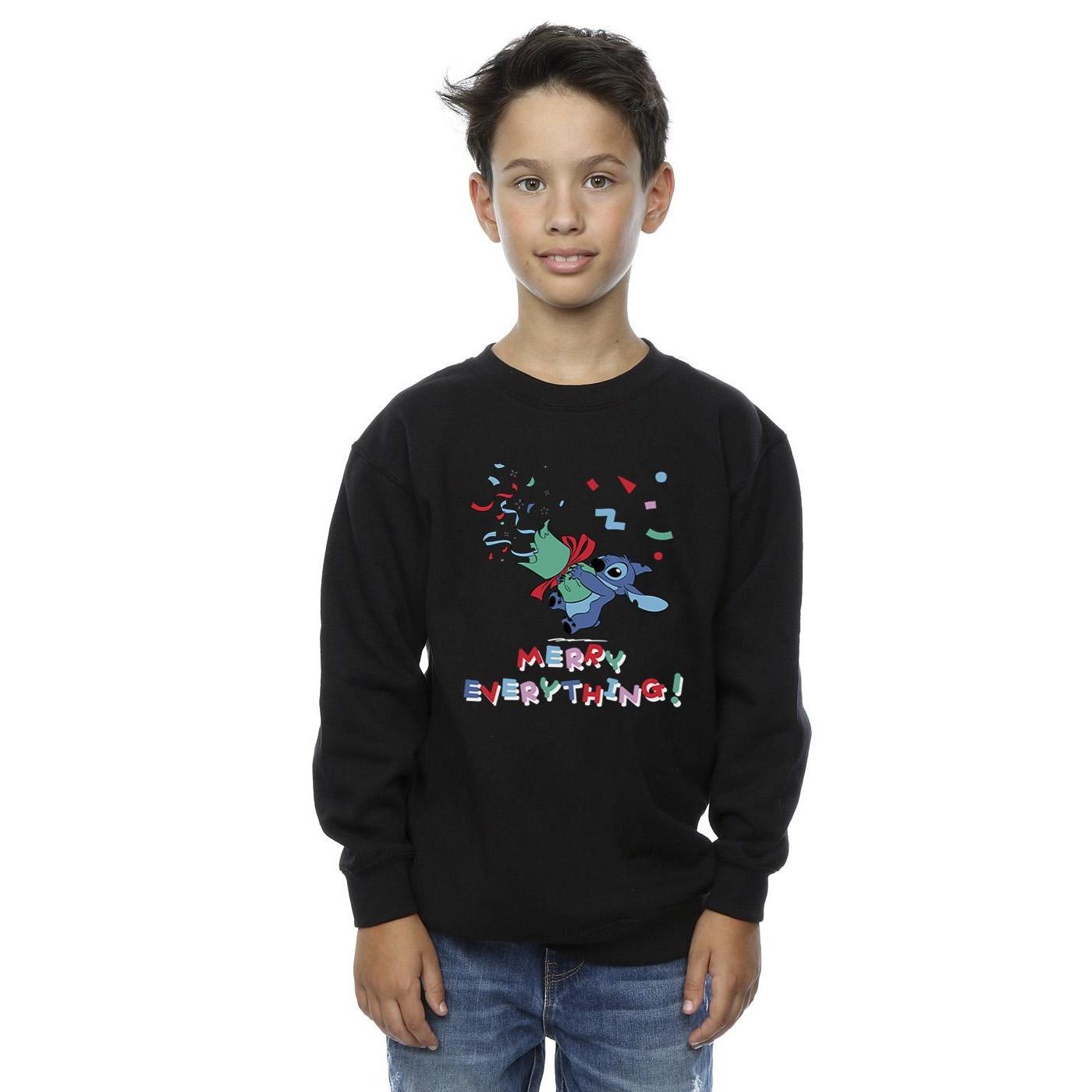 Disney  Lilo And Stitch Merry Everything Sweatshirt 