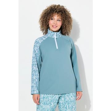 T-shirt technique à col montant