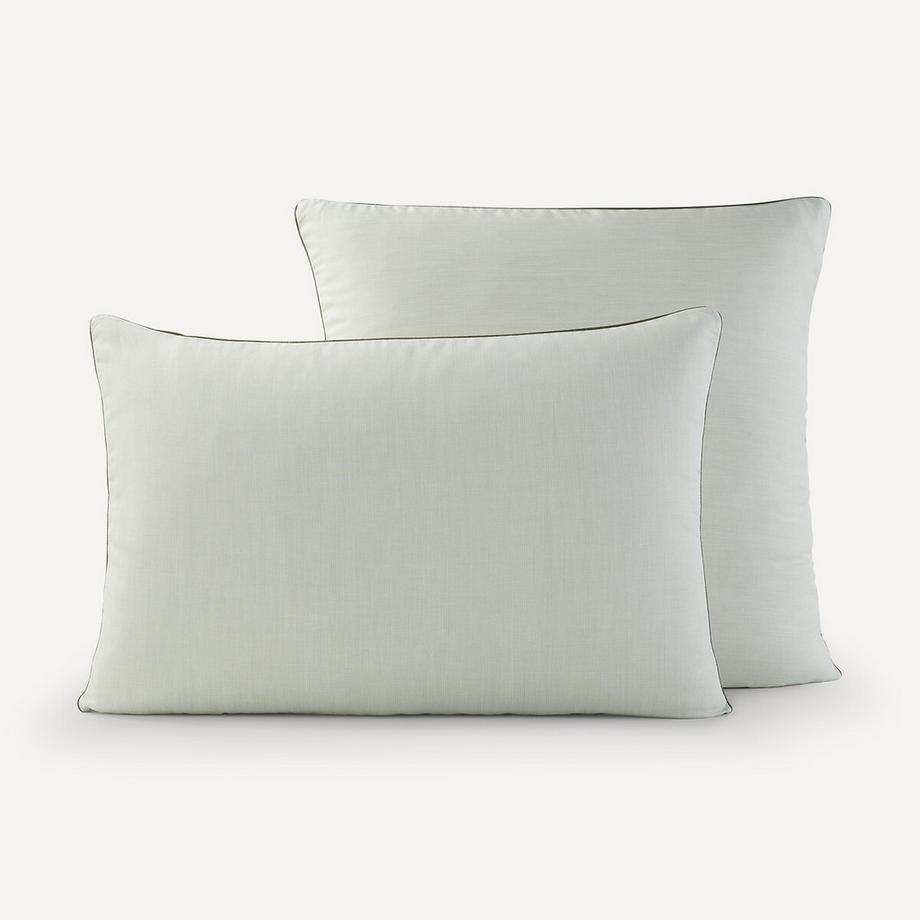 Taie d'oreiller percale coton bio/Lyocell