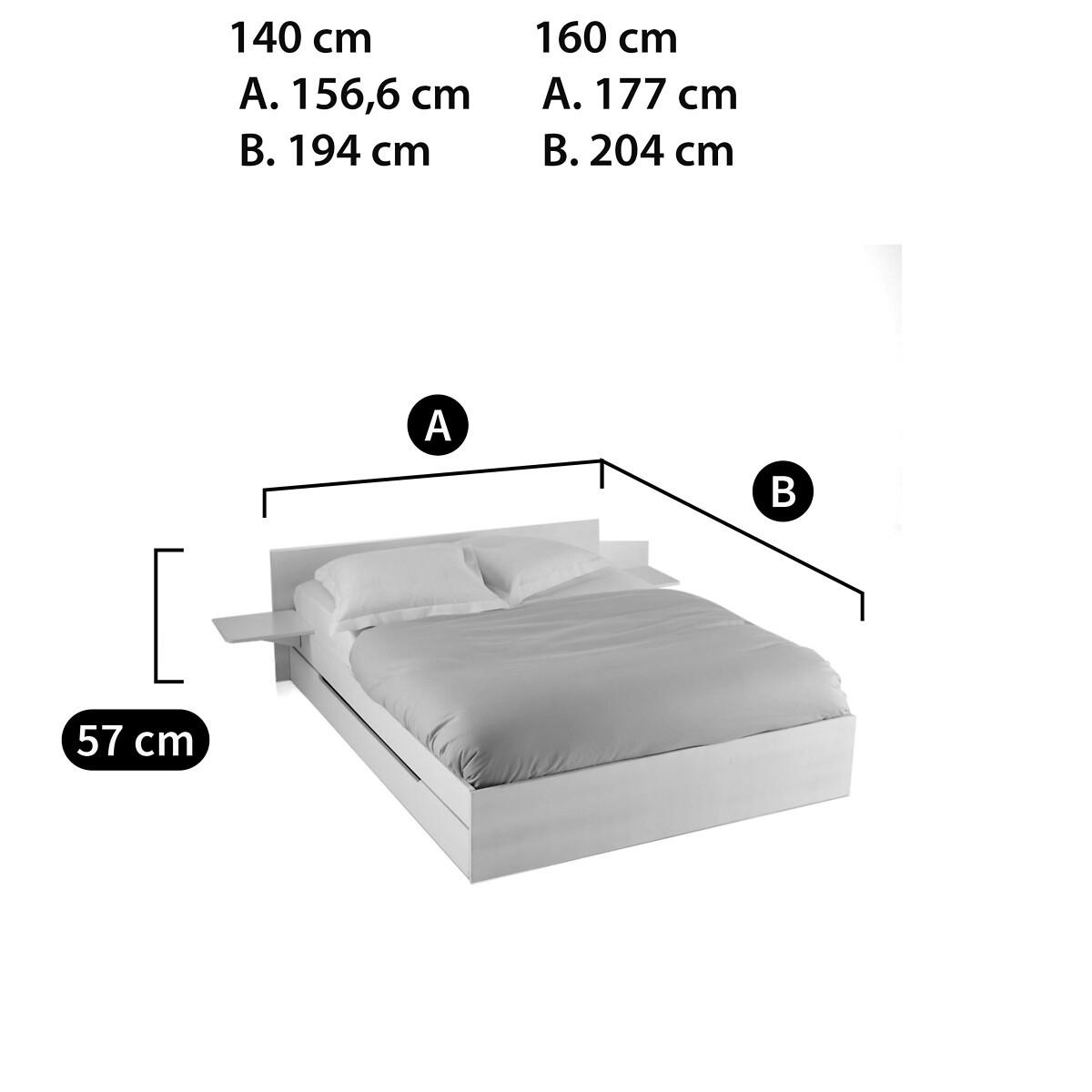 La Redoute Intérieurs Bett Crawley mit Lattenrost  